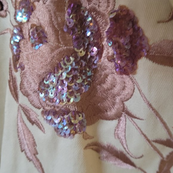 Sequinned tuxedo style blazer - Picture 7 of 13